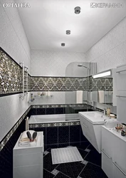 Bathroom design in ceramic