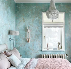 Bedroom Interior In Mint Tones
