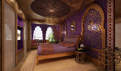 Oriental bedroom design