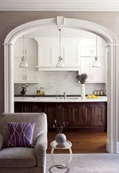 Arch In The Door Of A Small Kitchen Photo