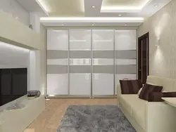 Built-In Wardrobe Design In The Living Room