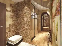 Options for renovating a corridor in an apartment photo