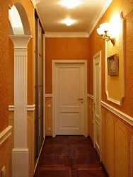 Options for renovating a corridor in an apartment photo