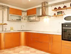 Peach Kitchen Design Photo