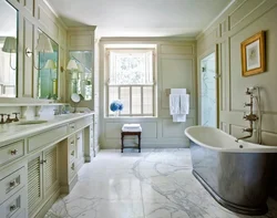 American bathroom interior