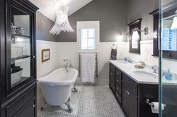 American bathroom interior