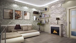 Apartment wall decoration design