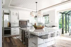 Modern kitchen with island design