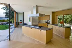 Modern kitchen with island design