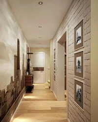 Photo how to decorate the walls in the hallway photo