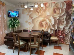 Divarlar foto mətbəx üçün 3d divar kağızı