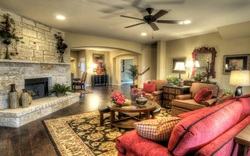 How to arrange a living room photo