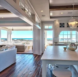 Marine kitchen interior photo