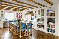 Marine kitchen interior photo