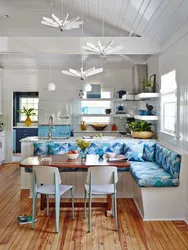 Marine kitchen interior photo
