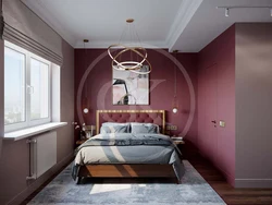 Акс Як Хоб Дар Burgundy Оҳангҳои Акс