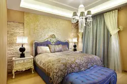 Bedroom wall plaster design