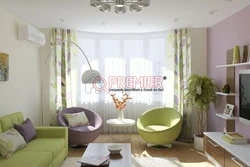 Photo green living room