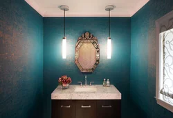 Photo Of Finishing A Bathroom With Decorative Plaster