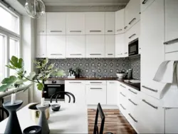Apron for a bright kitchen photo