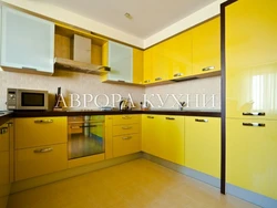 Kitchen in yellow style photo