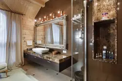 Country bathroom interior