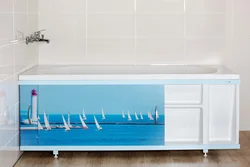 Bathroom design bath screen
