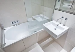 Bathroom design bath screen
