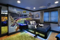 Children's bedroom design for boy