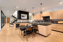 Living Room With Island Photo