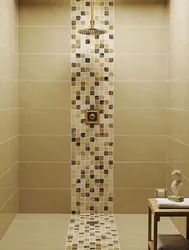 Bathtub with different tiles photo