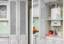 Mətbəx fotoşəkilində boruları necə gizlətmək olar