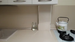 How to hide pipes in the kitchen photo