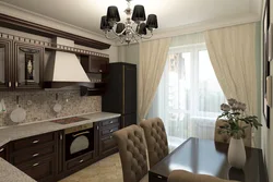 Kitchen design dark classic