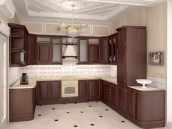 Kitchen design dark classic