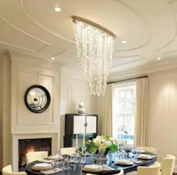 Photo of chandeliers for the kitchen on tension