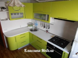 Дызайн кухні хрушчоўкі фота кута