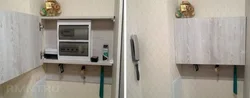 How to close an electrical panel in the hallway photo