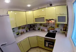 Corner kitchens 6 sq.m. photo