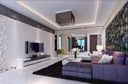 Fashionable living room interiors