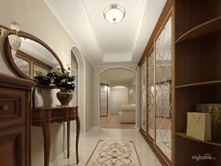 Classic hallways in the corridor photo
