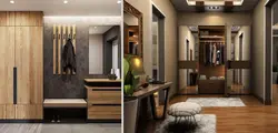 Bright hallway small design photo