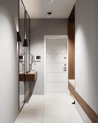 Bright Hallway Small Design Photo