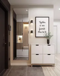 Bright Hallway Small Design Photo