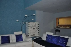 Yashash xonasi fotosuratidagi devorlar uchun suyuq devor qog'ozi