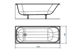 What are the bath sizes? Photos