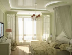 Bay window bedroom design