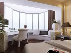 Bay window bedroom design