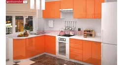 Color Of Facades For A Small Kitchen Photo