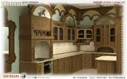 Ресейлік Стильдегі Ас Үй Интерьерінің Фотосы
